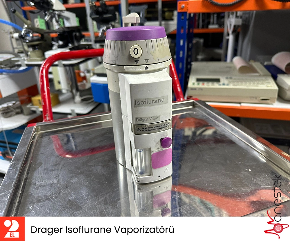 2.El Drager Isoflurane Vaporizatör